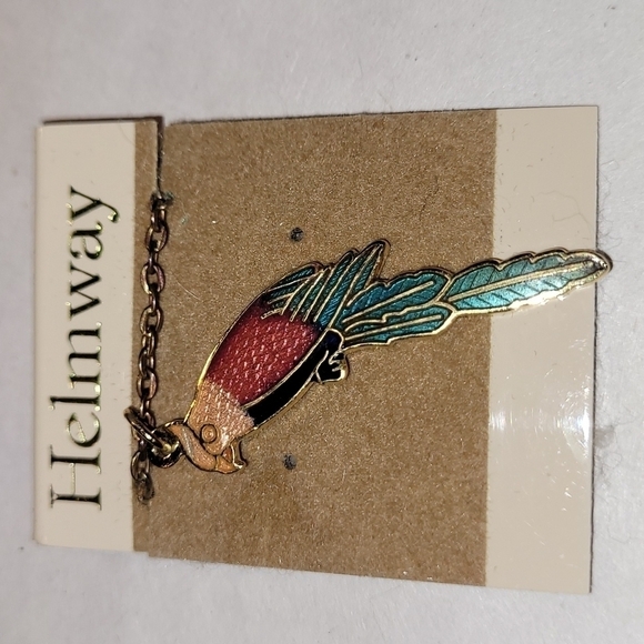Helmway Parrot Necklace - Picture 1 of 5